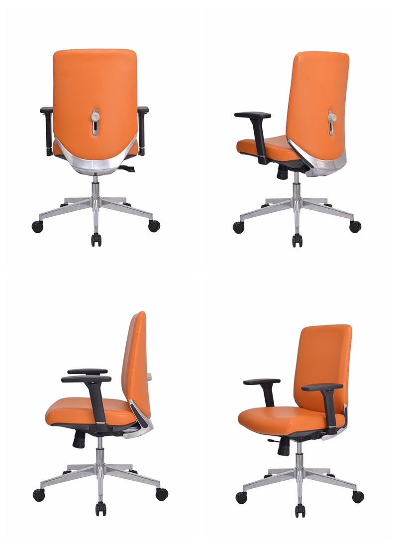 Leather ergonomic chair